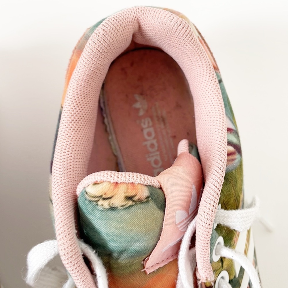 adidas ZX Flux Farm Curso d’Agua  Tropical Print Sneakers - Picture 4 of 14